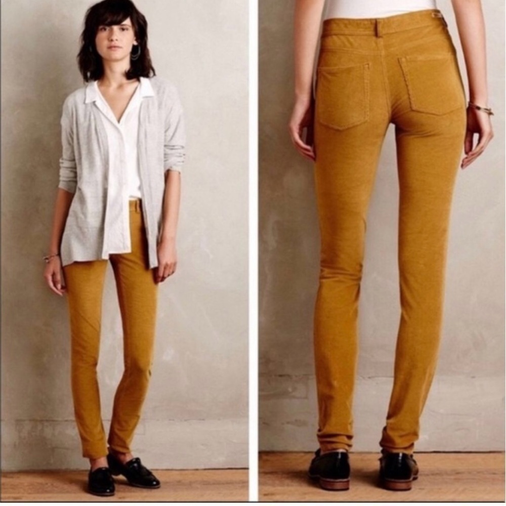 Anthropologie-Corduroy Golden Stet Pants (Size:28)
